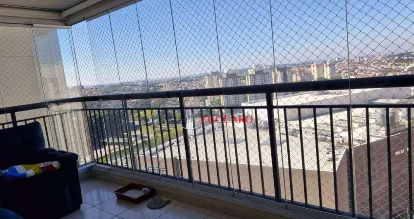 Apartamento com 2 dormitórios à venda, 68 m² por r$ 745.000,00 - jardim flor da montanha - guarulhos/sp