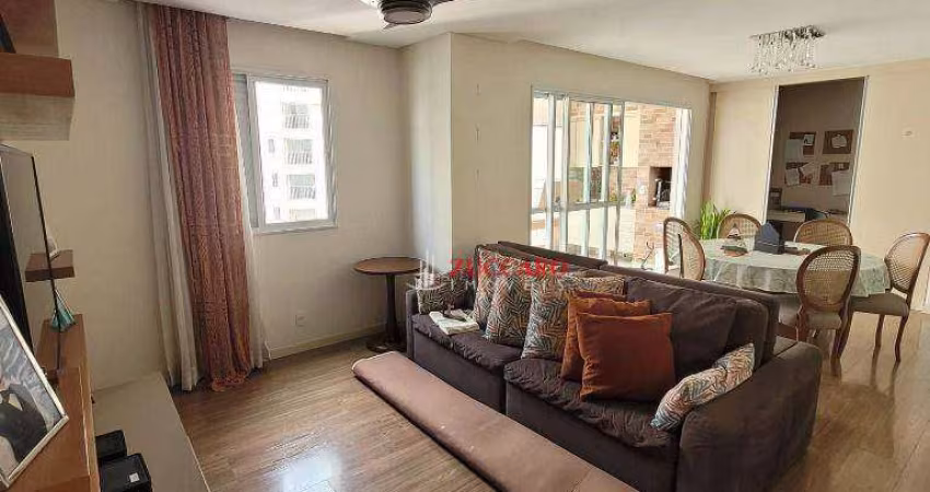 Apartamento com 2 dormitórios à venda PORTEIRA FECHADA, 86 m² por R$ 850.000 - Vila Leonor - Guarulhos/SP