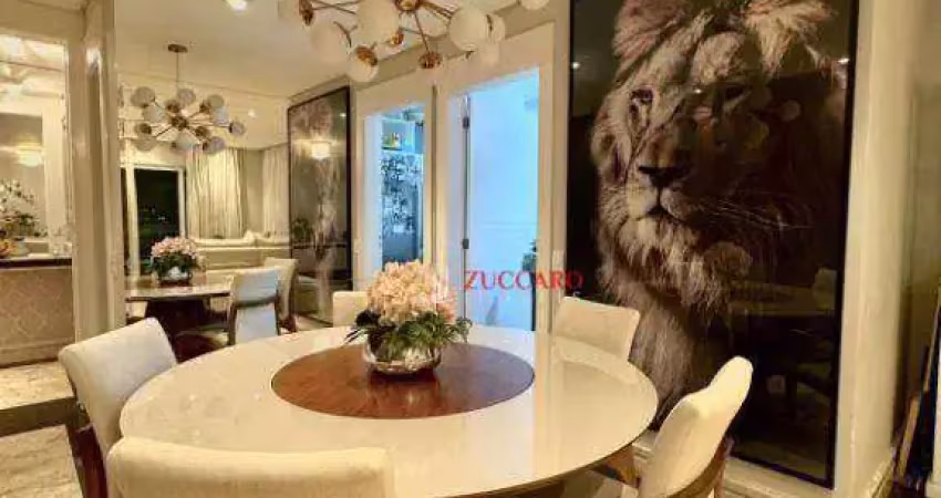 Apartamento com 3 dormitórios à venda, 178 m² por r$ 1.648.000,00 - centro - guarulhos/sp