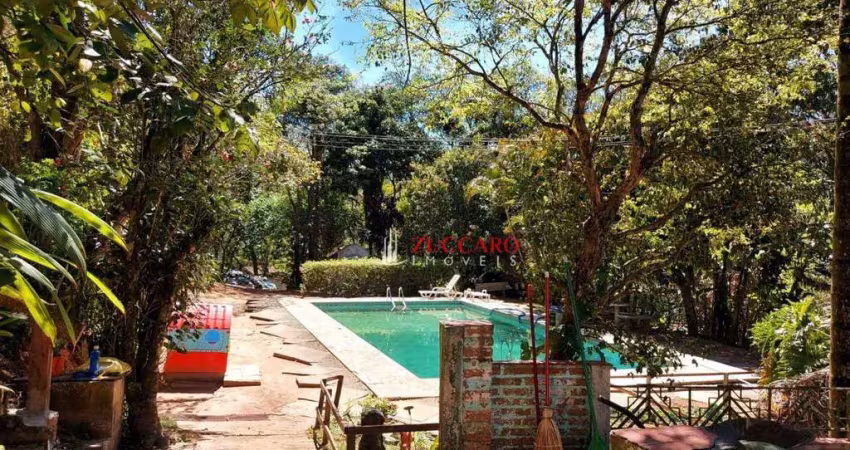Chácara com 2 dormitórios à venda, 5506 m² por r$ 980.000,00 - condomínio reserva da cantareira - mairiporã/sp