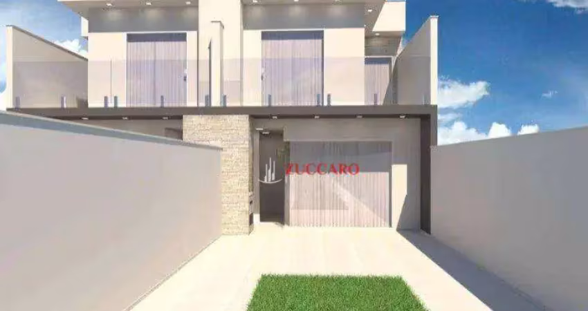 Sobrado à venda, 131 m² por r$ 1.200.000,00 - vila augusta - guarulhos/sp