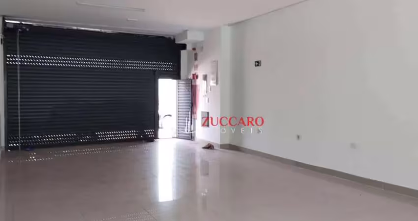 Salão para alugar, 60 m² por r$ 2.600,01/mês - gopoúva - guarulhos/sp