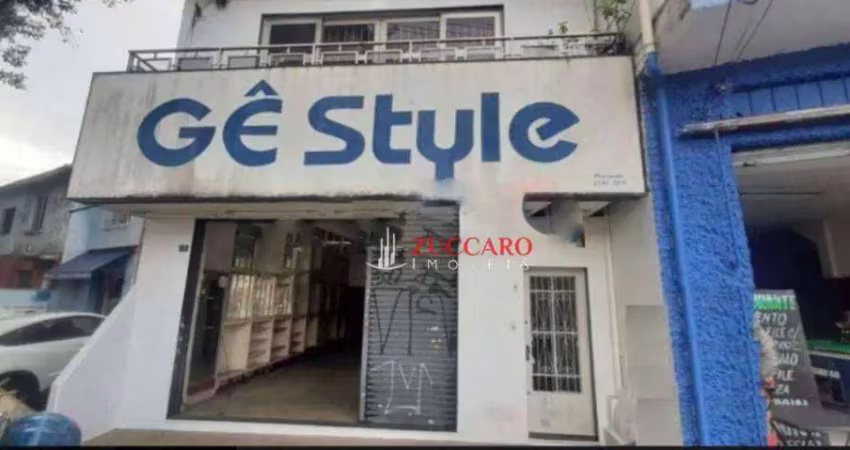 Salão para alugar, 400 m² por r$ 7.150,00/mês - vila augusta - guarulhos/sp