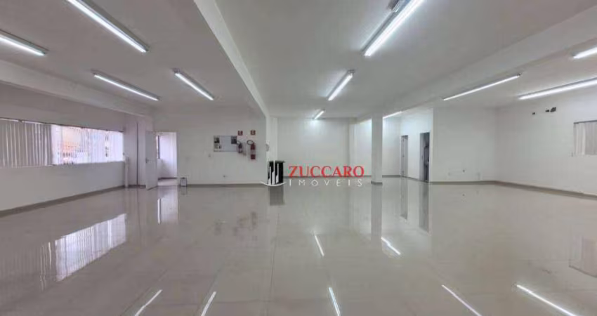 Salão para alugar, 197 m² por R$ 4.944,00/mês - Parque Renato Maia - Guarulhos/SP