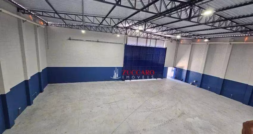 Galpão para alugar, 500 m² por R$ 12.450,00/mês - Cidade Aracilia - Guarulhos/SP