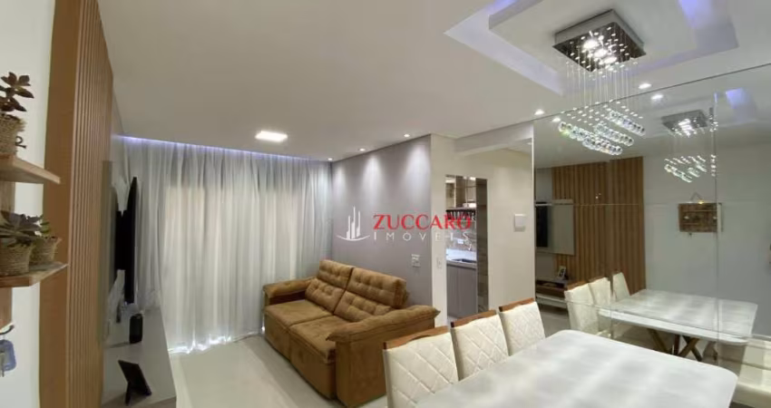 Apartamento com 1 dormitório à venda, 50 m² por R$ 349.900,00 - Vila Nossa Senhora de Fátima - Guarulhos/SP