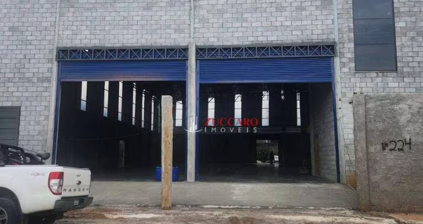 Galpão para alugar, 2200 m² por R$ 62.000,00/mês - Jardim Fátima - Guarulhos/SP