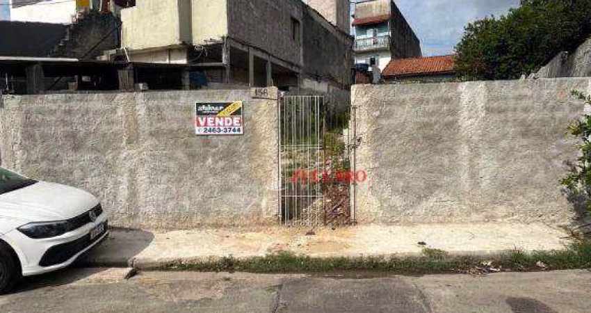 Terreno à venda, 265 m² por R$ 249.500,00 - Bonsucesso - Guarulhos/SP