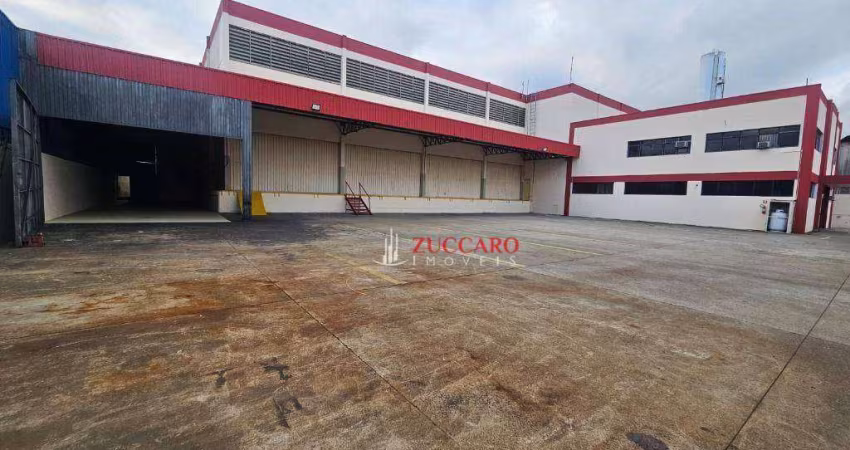 Galpão para alugar, 3100 m² por R$ 98.500,00/mês - Cumbica - Guarulhos/SP