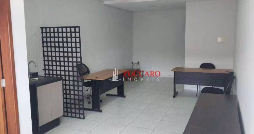 Sala para alugar, 35 m² por R$ 1.565,00/mês - Vila Galvão - Guarulhos/SP