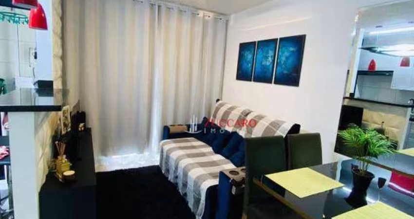 Apartamento com 2 dormitórios à venda, 52 m² por R$ 280.000,00 - Vila Rio de Janeiro - Guarulhos/SP