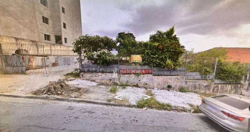 Terreno à venda, 500 m² por r$ 1.350.000,00 - jardim aida - guarulhos/sp