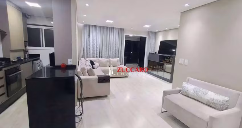 Apartamento 83m² 3 dormitórios, 2 vagas de garagem e lazer completo - jardim flor da montanha em guarulhos