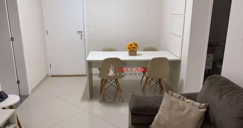 Apartamento com 2 dormitórios, 64 m² - venda por r$ 599.000,00 ou aluguel por r$ 4.017,00/mês - vila augusta - guarulhos/sp