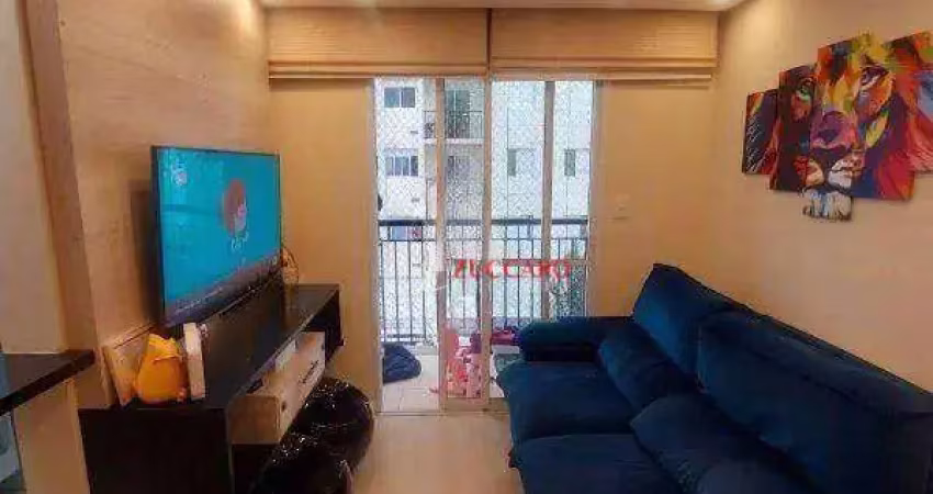 Apartamento com 2 dormitórios à venda, 54 m² por R$ 390.000,00 - Gopoúva - Guarulhos/SP