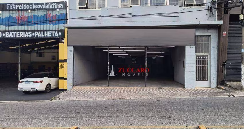 Salão para alugar, 235 m² por R$ 6.912,00/mês - Vila Flórida - Guarulhos/SP