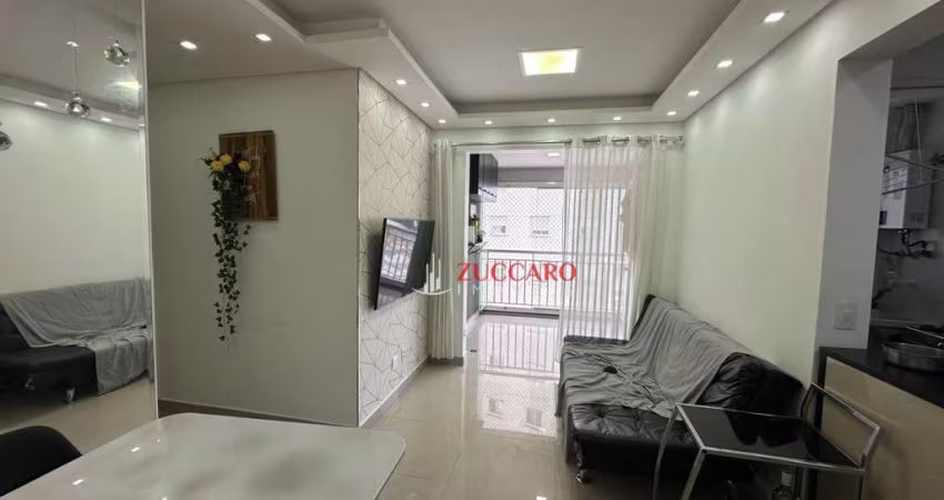 Apartamento com 2 dormitórios à venda, 53 m² por R$ 468.000,00 - Vila Augusta - Guarulhos/SP