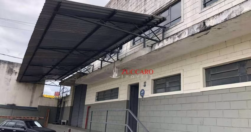 Galpão para alugar, 1400 m² por R$ 31.025,00/mês - Cidade Industrial Satélite  - Guarulhos/SP
