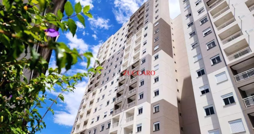 Apartamento com 2 quartos para alugar, 43 m² por R$ 1.850/mês - Bonsucesso - Guarulhos/SP