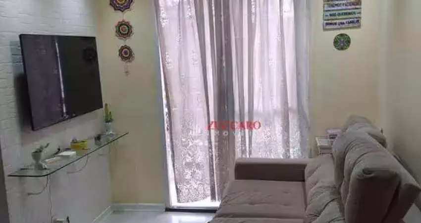 Apartamento com 2 dormitórios à venda, 45 m² por r$ 235.000,00 - jardim guilhermino - guarulhos/sp