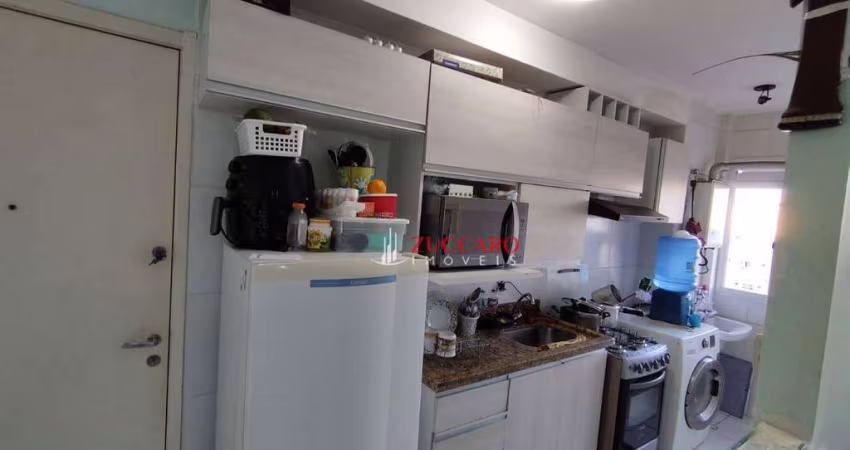 Apartamento com 3 dormitórios à venda, 56 m² por R$ 325.000,00 - Cocaia - Guarulhos/SP