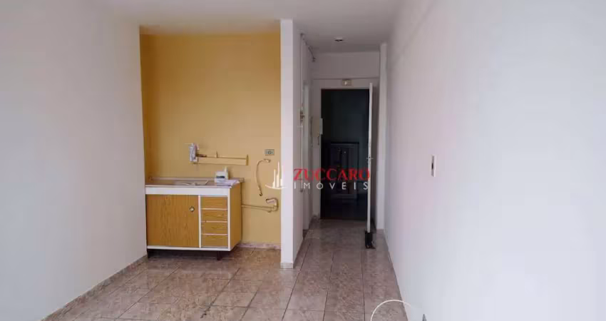 Studio com 1 dormitório à venda, 26 m² por r$ 189.500,00 - centro - guarulhos/sp