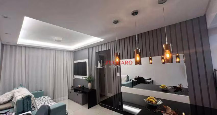 Apartamento com 2 dormitórios à venda, 57 m² por R$ 450.000,00 - Picanco - Guarulhos/SP