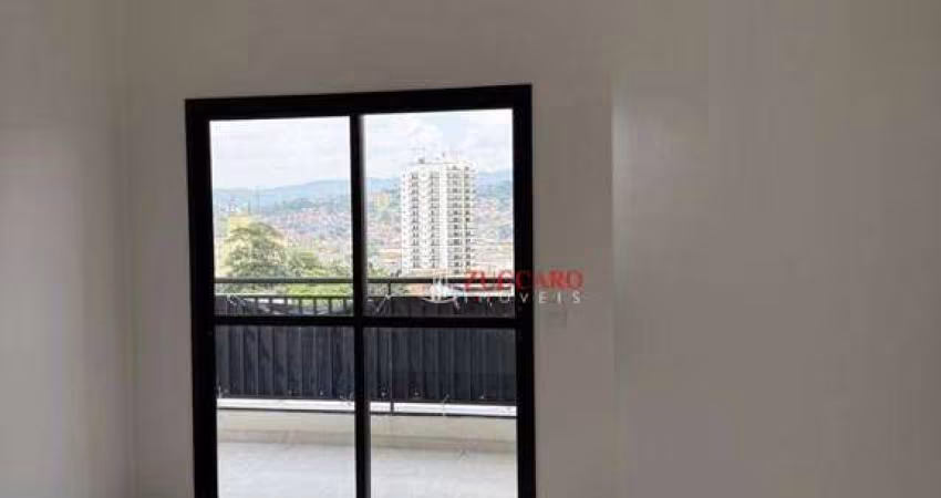 Studio com 1 dormitório para alugar, 31 m² por R$ 2.140,15/mês - Vila Galvão - Guarulhos/SP