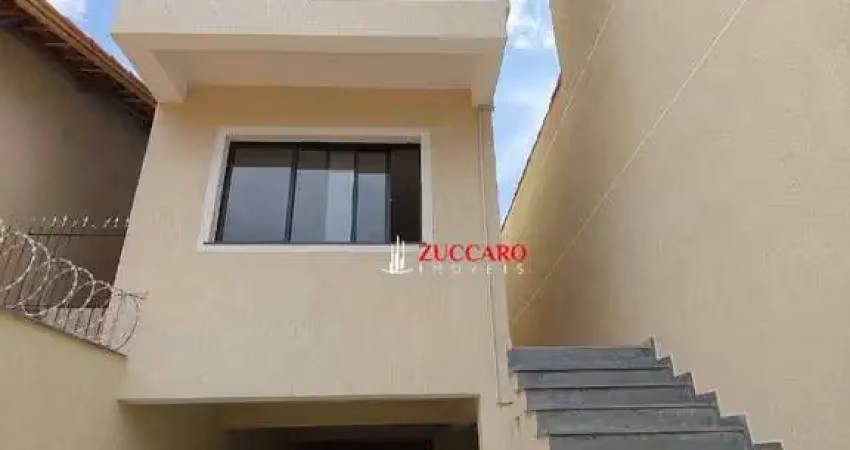 Sobrado com 3 dormitórios à venda, 170 m² por r$ 750.000,00 - jardim vila galvão - guarulhos/sp