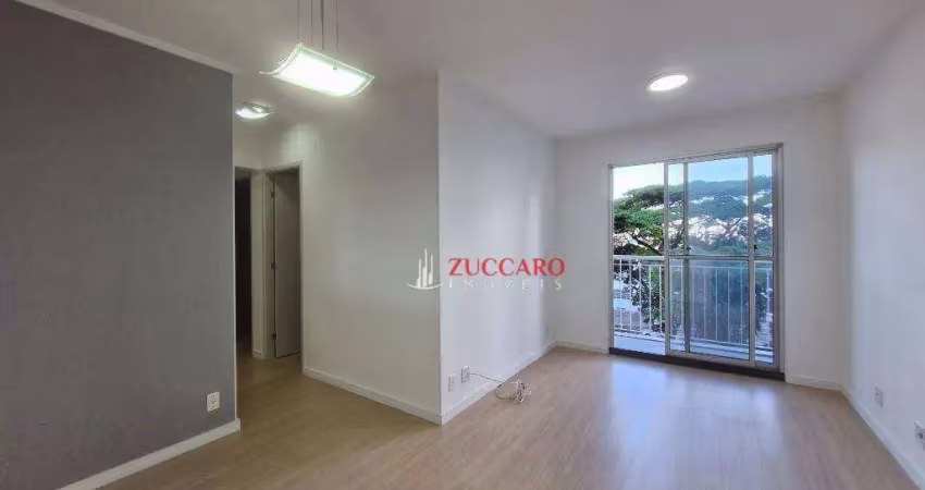 Apartamento com 3 dormitórios para alugar, 65 m² por R$ 3.617,00/mês - Vila Endres - Guarulhos/SP