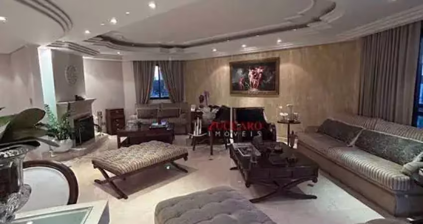Apartamento com 3 dormitórios à venda, 478 m² por r$ 2.700.000,00 - centro - guarulhos/sp