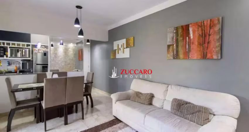 Apartamento com 3 dormitórios à venda, 75 m² por r$ 550.000,00 - vila leonor - guarulhos/sp