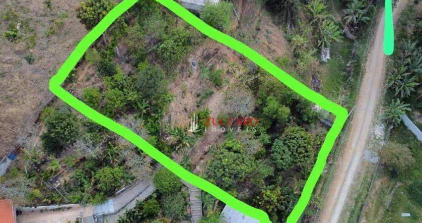 Terreno à venda, 1000 m² por r$ 217.000,00 - água azul - guarulhos/sp