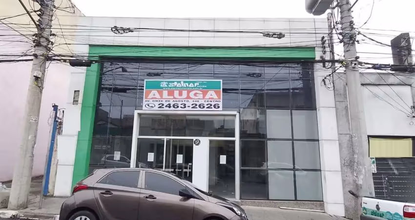 Salão para alugar, 554 m² por r$ 26.602,64/mês - centro - guarulhos/sp