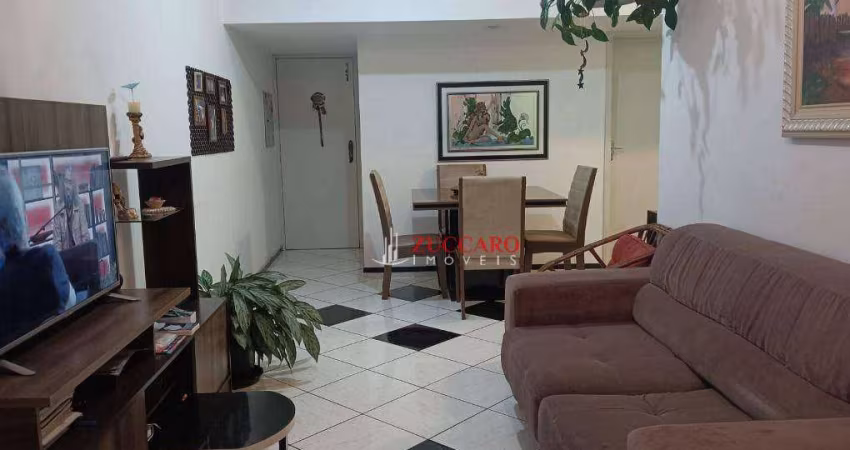 Apartamento com 3 dormitórios, 90 m² - venda por R$ 430.000,00 ou aluguel por R$ 3.483,00/mês - Vila Hulda - Guarulhos/SP