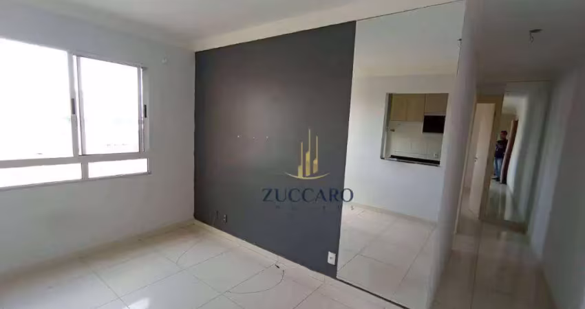 Apartamento com 2 dormitórios para alugar, 48 m² por R$ 2.135,00/mês - Ponte Grande - Guarulhos/SP