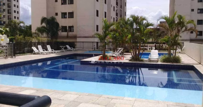 Apartamento com 3 dormitórios, 67 m² - venda por R$ 415.000,00 ou aluguel por R$ 2.450,00/mês - Portal dos Gramados - Guarulhos/SP