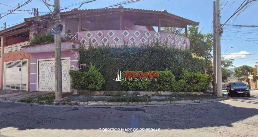 Sobrado para alugar, 170 m² por r$ 2.850,00/mês - jardim santa emilia - guarulhos/sp