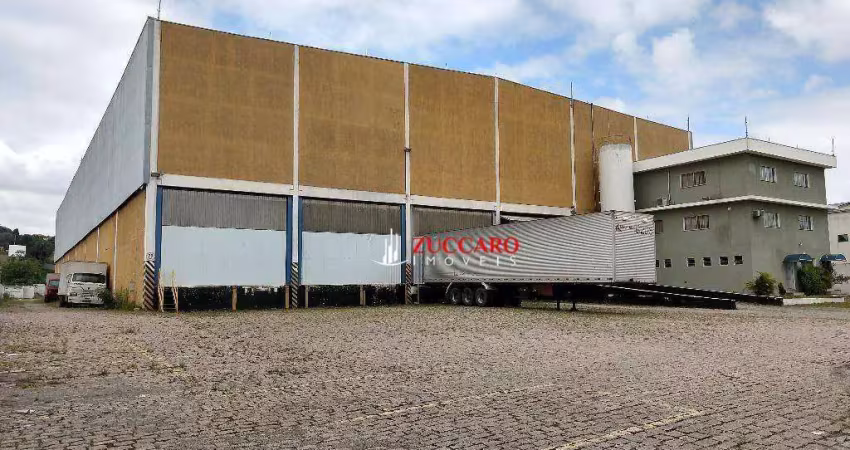Galpão para alugar, 4000 m² - bonsucesso - guarulhos/sp