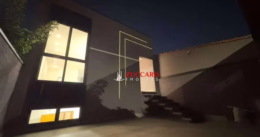 Sobrado com 3 suites à venda, 110 m² por r$ 800.000 - jardim paraventi - guarulhos/sp