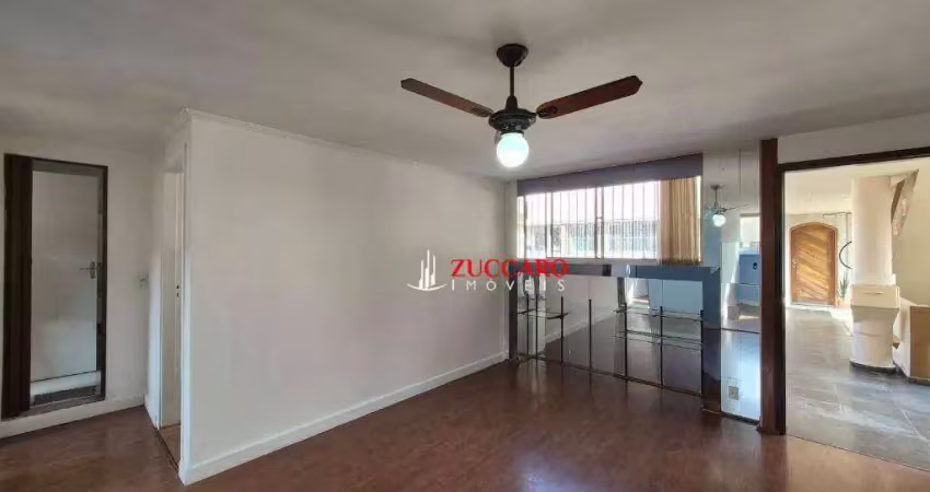 Apartamento com 2 dormitórios para alugar, 64 m² por r$ 2.141,00/mês - parque cecap - guarulhos/sp