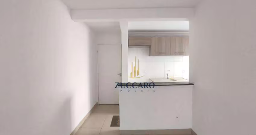 Apartamento com 2 dormitórios à venda, 45 m² por r$ 249.000,00 - jardim adriana - guarulhos/sp