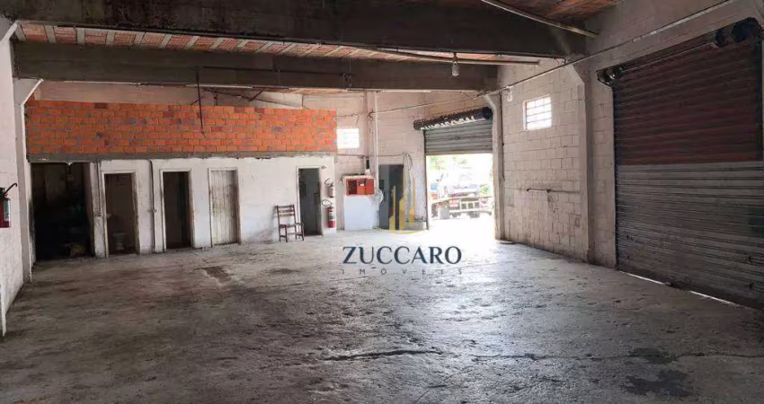 Salão para alugar, 150 m² por r$ 3.638,00/mês - macedo - guarulhos/sp