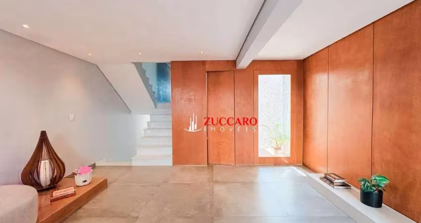 Sobrado com 3 dormitórios à venda, 125 m² por r$ 1.065.000,00 - jardim santa clara - guarulhos/sp