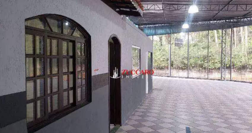 Salão para alugar, 250 m² por r$ 7.900,00/mês - jardim cumbica - guarulhos/sp