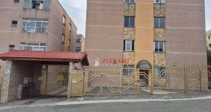 Apartamento com 1 dormitório para alugar, 50 m² por r$ 1.657,00/mês - jardim cocaia - guarulhos/sp