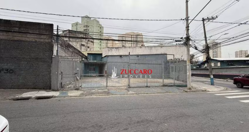 Terreno para alugar, 220 m² por r$ 4.300,00/mês - gopoúva - guarulhos/sp