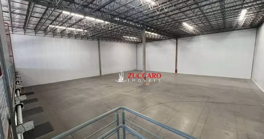Galpão para alugar, 2839 m² por r$ 98.990,74/mês - bonsucesso - guarulhos/sp