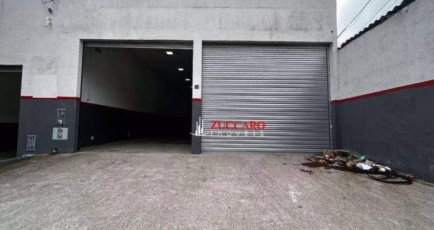 Salão para alugar, 190 m² por r$ 9.150,00/mês - jardim santa bárbara - guarulhos/sp