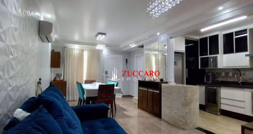 Sobrado com 3 dormitórios à venda, 83 m² por r$ 1.100.000,00 - parque renato maia - guarulhos/sp